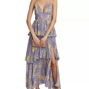 NWT ASTR Zaida Floral Midi Dress